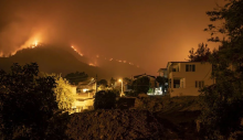 Marmaris’te orman yangını 2. gününde