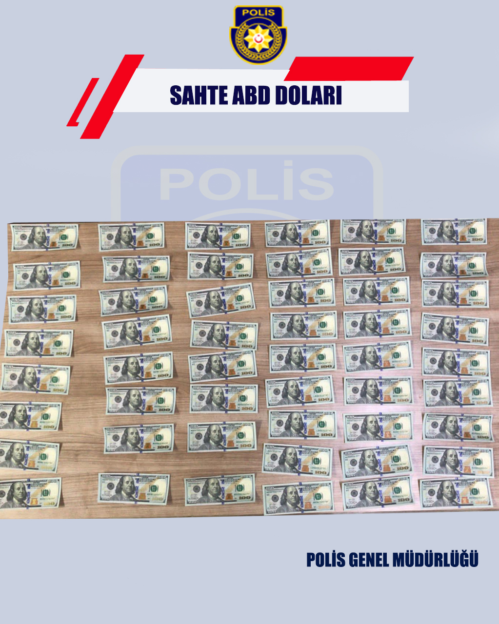 Polisten sahte para uyarısı