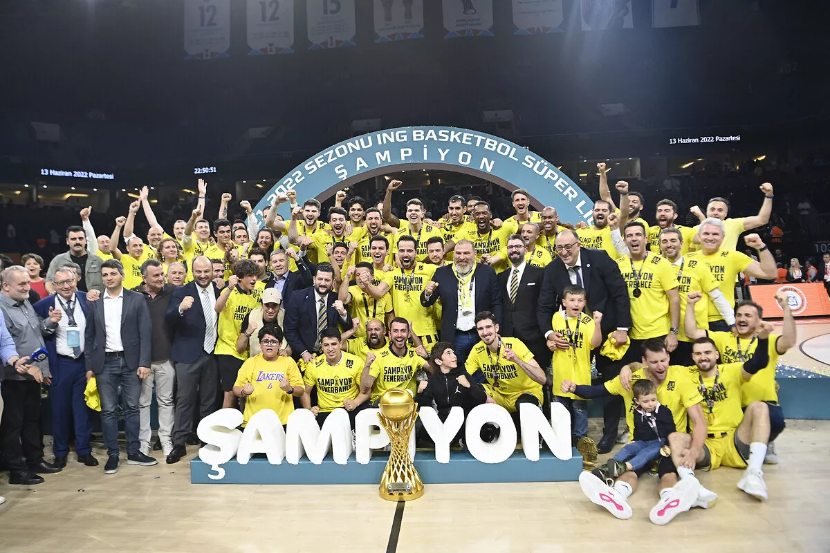 Fenerbahçe Beko, Basketbol Süper Ligi’nde şampiyon oldu