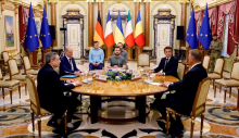 Ukrayna’da önemli gün: AB’nin 4 lideri Kiev’de
