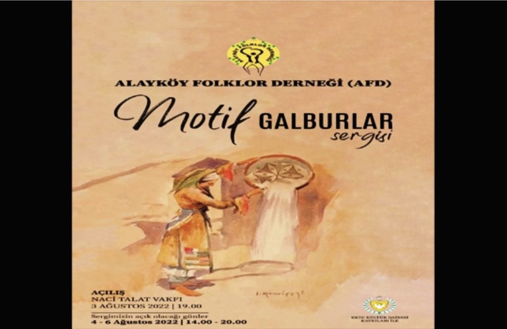 “Motif Galburlar” sergisinin açılışı yarın akşam yapılacak