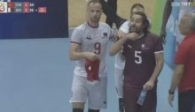 Katarlı sporcudan Türk sporculara ‘kafa kesme’ hareketi