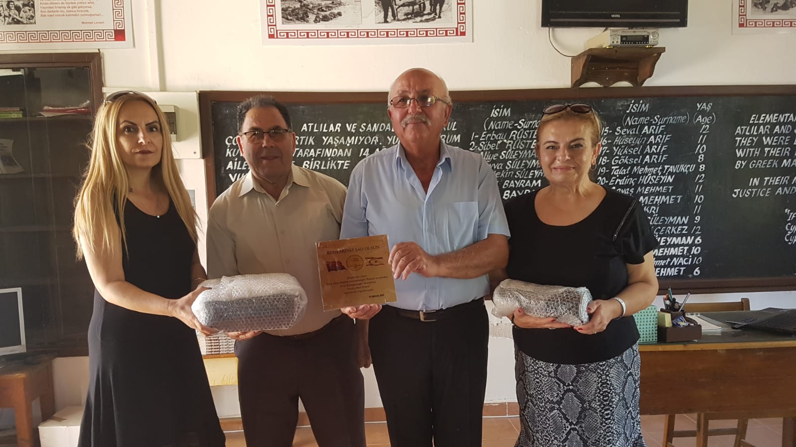KARDEŞ OKULLARDAN ANLAMLI BAĞIŞ