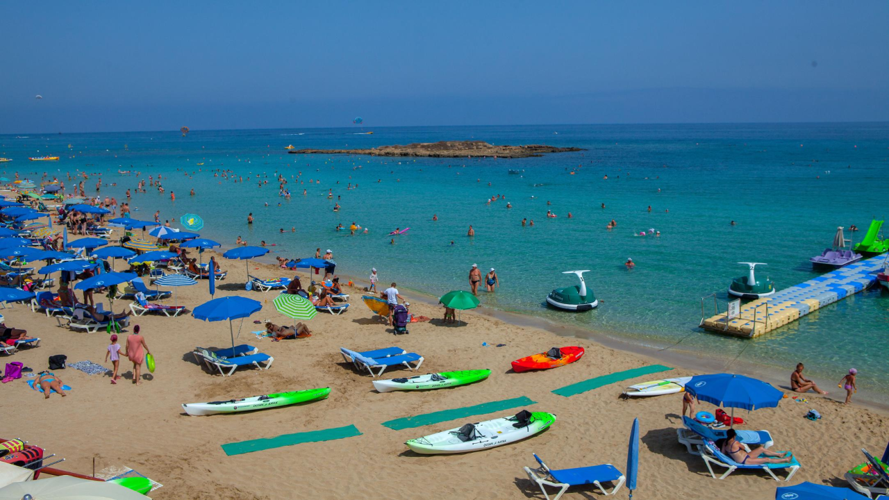 Güney Kıbrıs’ın 2022 yılının ilk 6 ayındaki turizm geliri 835,7 milyon Euro