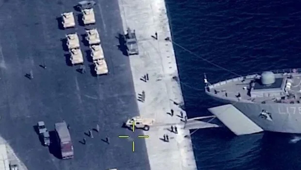 Yunanistan’dan Midilli ve Sisam’a ABD zırhlısı