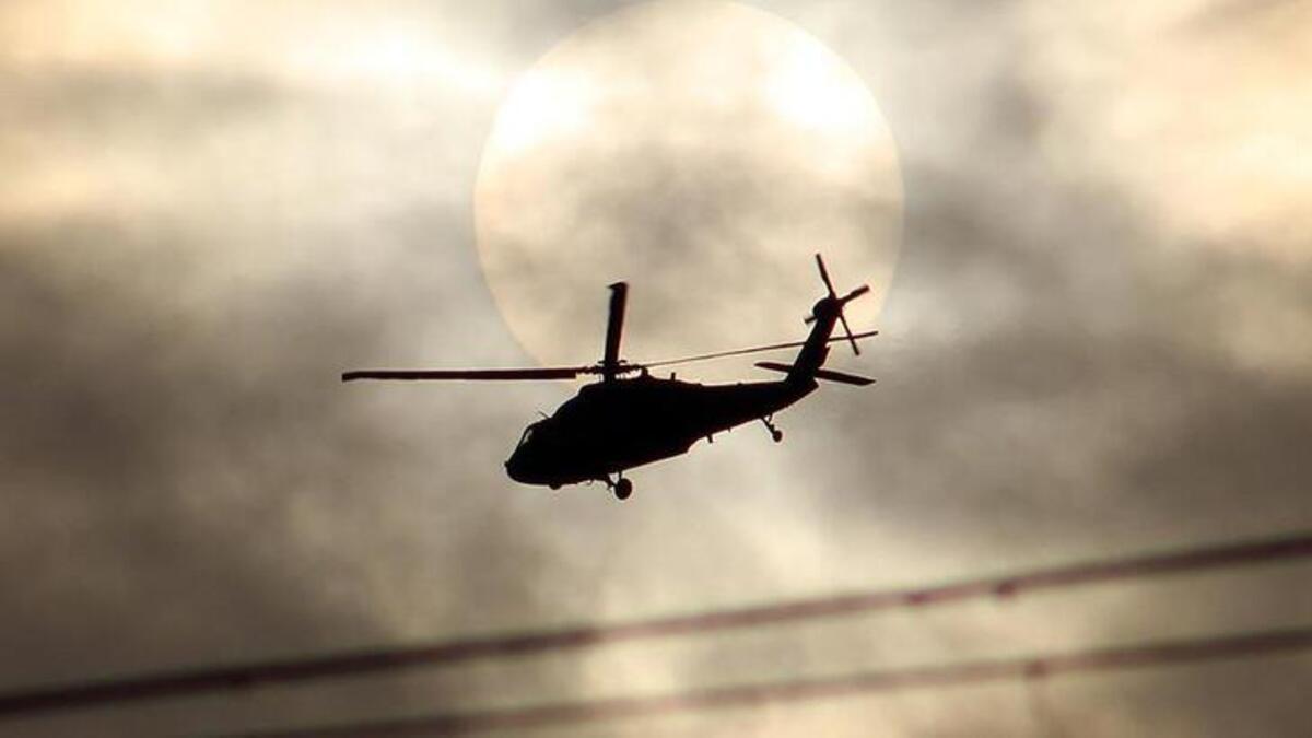 MSB: Pençe-Kilit harekat bölgesinde bir helikopter kaza kırıma uğradı