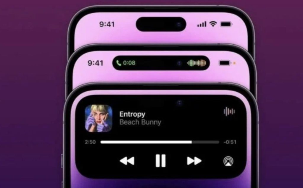 iPhone 14 Pro’nun “Dynamic Island” özelliğinin işlevleri