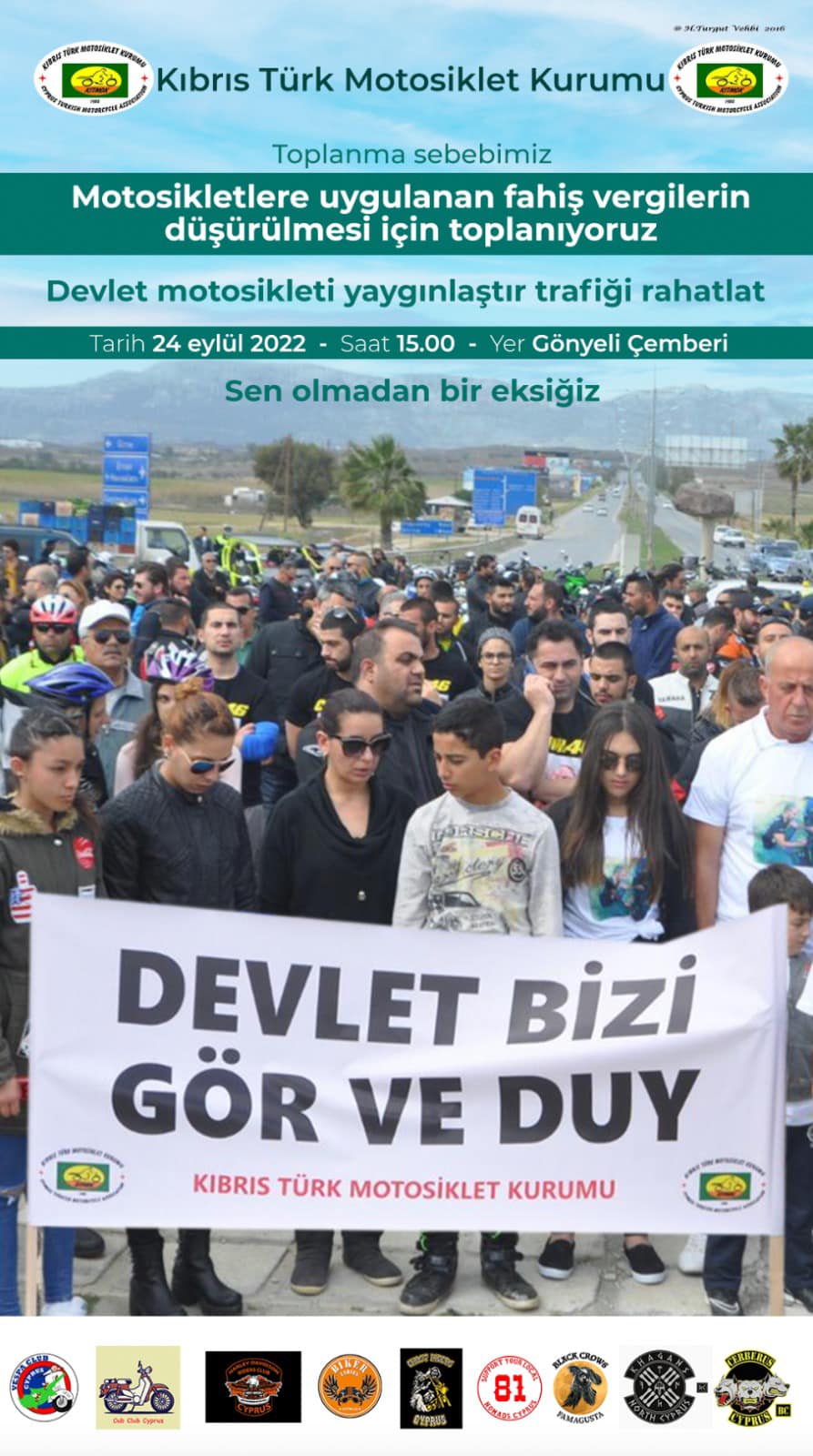 devlet bizi gör ve duy