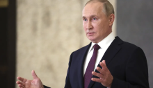 Putin: “Avrupa için Türkiye’de büyük bir doğalgaz merkezi kurabiliriz”