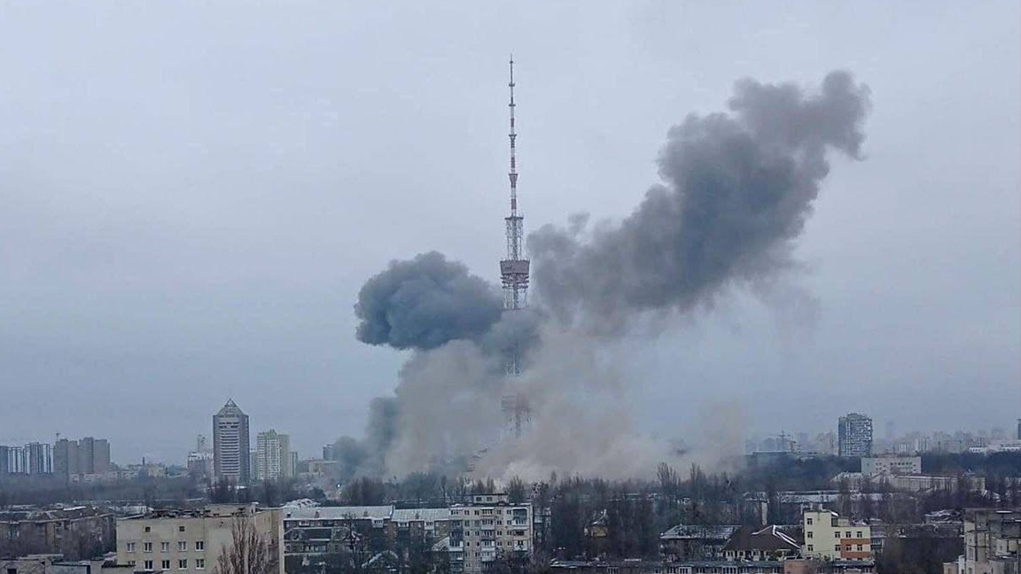 Ukrayna’nın başkenti Kiev’de peş peşe patlamalar!