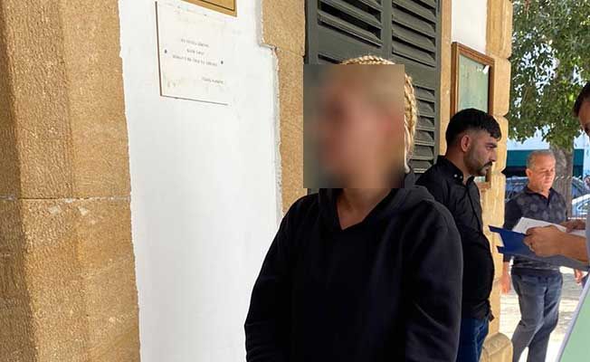 Polisi darp eden zanlı mahkemeye çıkarıldı