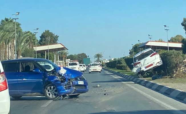 Lefkoşa’da kaza!