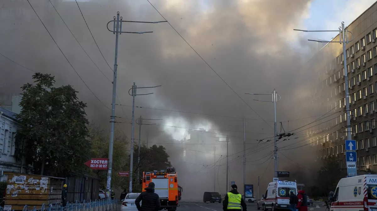 Kiev’e insansız hava araçlarıyla saldırılar düzenleniyor