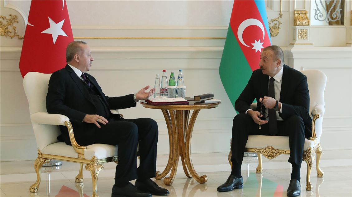 Türkiye Cumhurbaşkanı Erdoğan Azerbaycan’da