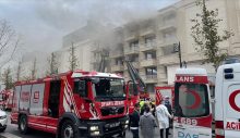 Çırağan Sarayı’nın otel bölümünde yangın çıktı