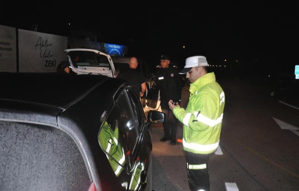 Polisten Girne’de trafik denetimi!