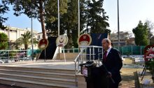 Ayvasıl-Türkeli Şehitleri Tekke Bahçesi’nde düzenlenen törenle anıldı