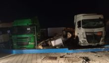 Gazimağusa – İskele yolunda feci kaza! Yaralılar var…