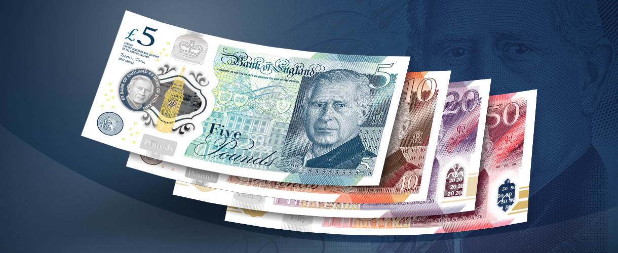 Kral Charles’ın resminin yer aldığı yeni banknotlar ilk kez görüldü