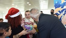Taçoy’dan Çocuk Onkoloji Merkezi’ne yılbaşı ziyareti