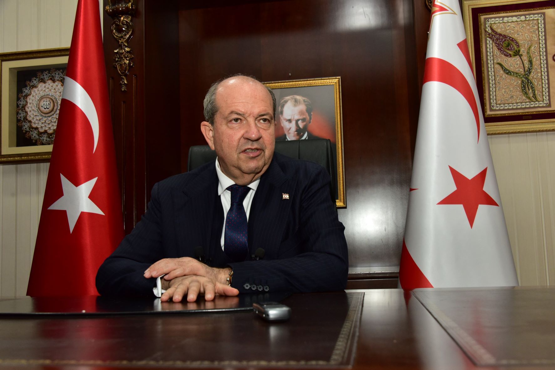 Cumhurbaşkanı Tatar: “Resmi müzakerelere başlama gibi bir durum yok”