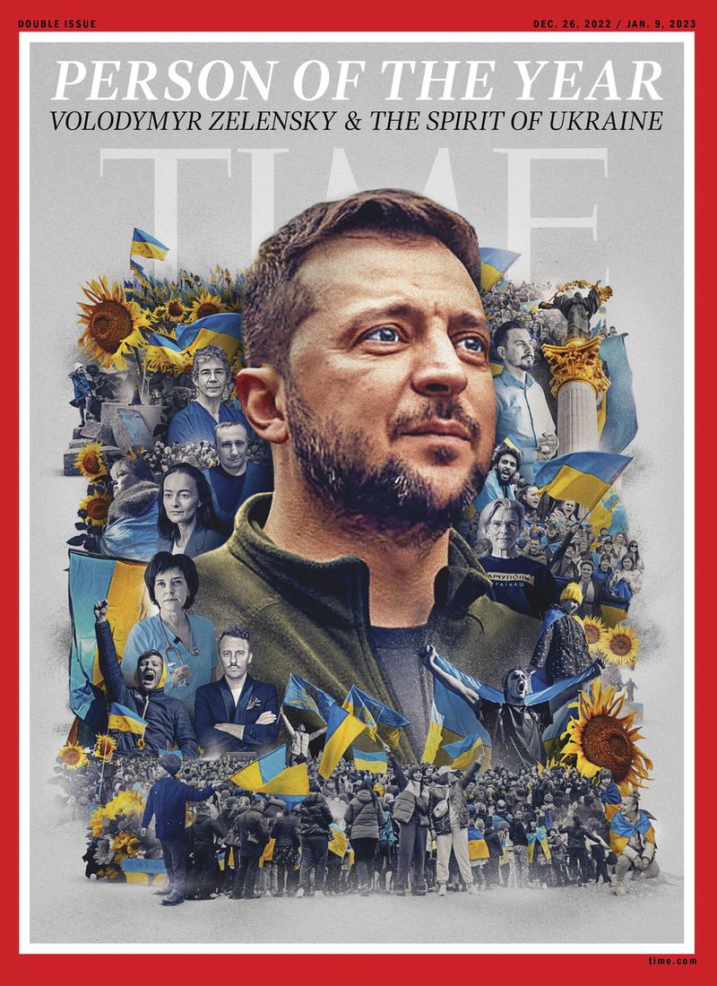 Time dergisi, Ukrayna Devlet Başkanı Vladimir Zelenskiy’i ‘yılın kişisi’ seçti