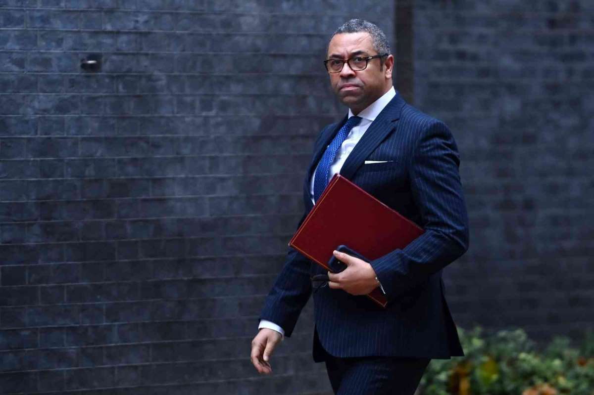 İngiltere Dışişleri Bakanı James Cleverly