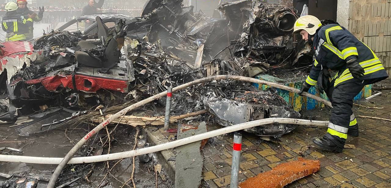 Ukrayna’da helikopter düştü: İçişleri bakanı hayatını kaybetti