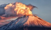 Popocatepetl Yanardağı’nda 3 patlama