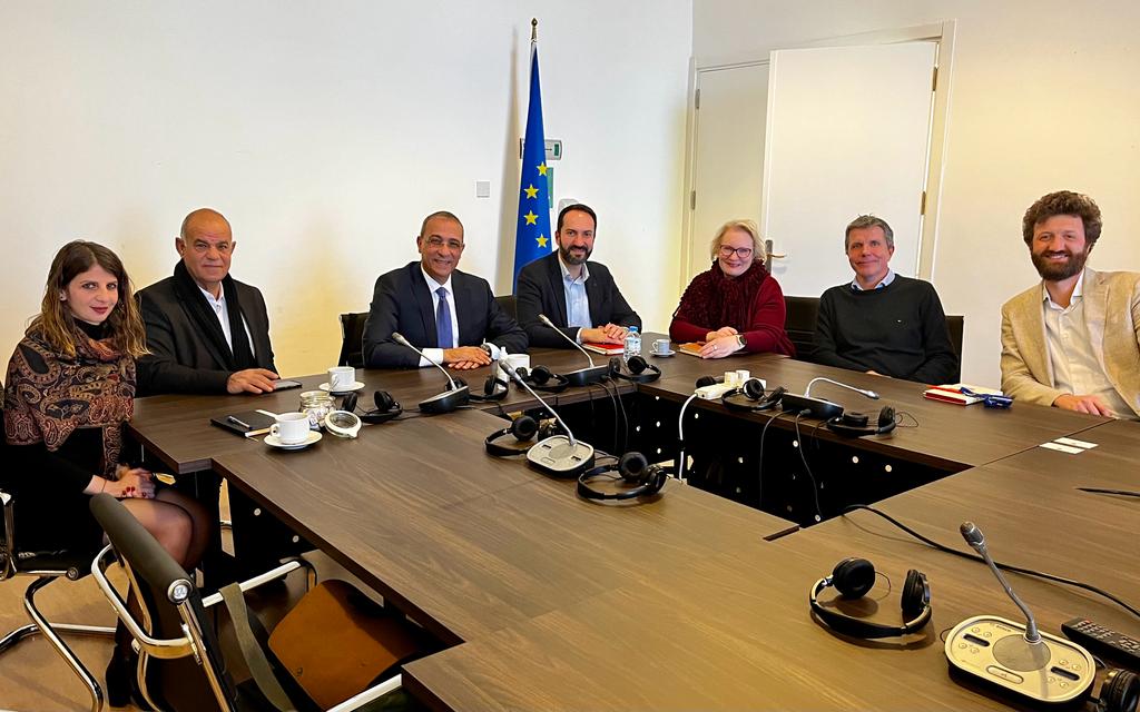 AB Destek Ofisi taziye ziyaretinde bulundu