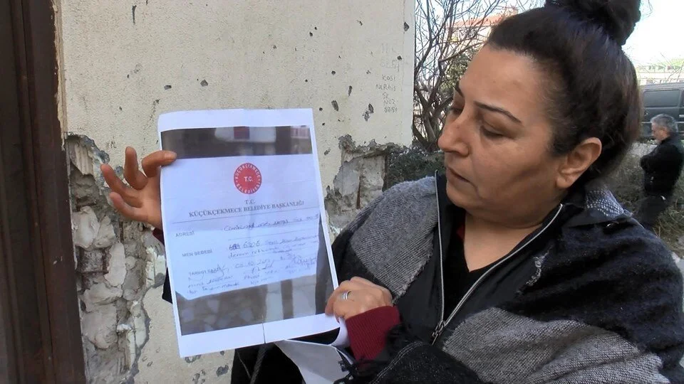 İstanbul’da mühürlenen binada korku dolu yaşam