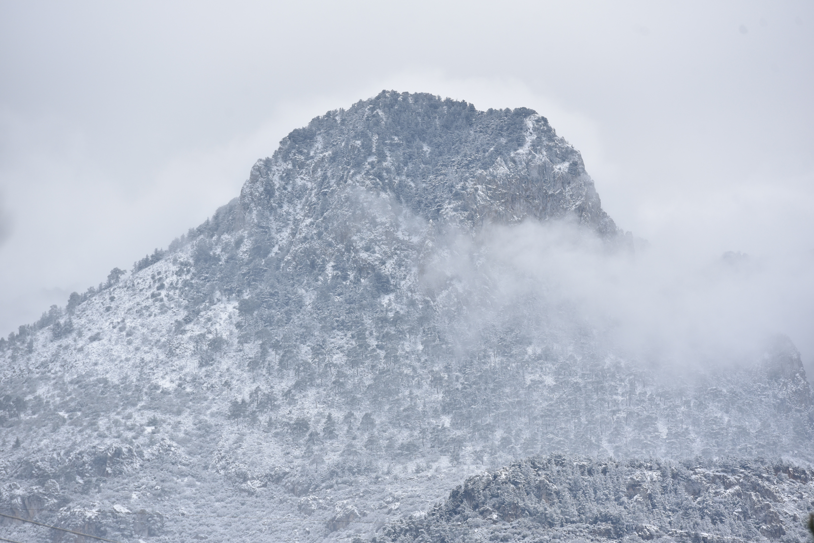 kktc kar kış soğuk