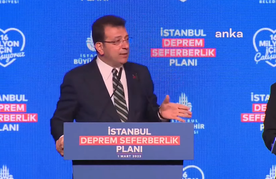 Ekrem İmamoğlu, ‘İstanbul Deprem Seferberlik Planı’nı açıkladı: Her şeye sıfırdan başlıyoruz
