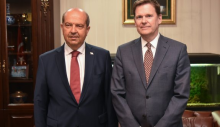 Cumhurbaşkanı Tatar, Stewart’ı kabul etti