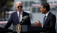 Joe Biden ve Rish Sunak, savunma ve ekonomi işbirlikleri başta olmak üzere küresel meseleleri ele aldı