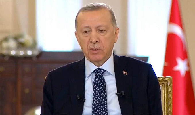 Erdoğan canlı yayında rahatsızlandı