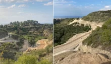Girne’nin trafik yoğunluğunu azaltacak ‘Kaçış Yolu’nun ilk etabının sonuna gelindi