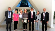 Gönyeli Alayköy Belediye Başkanı Amcaoğlu, AB yetkililerini kabul etti