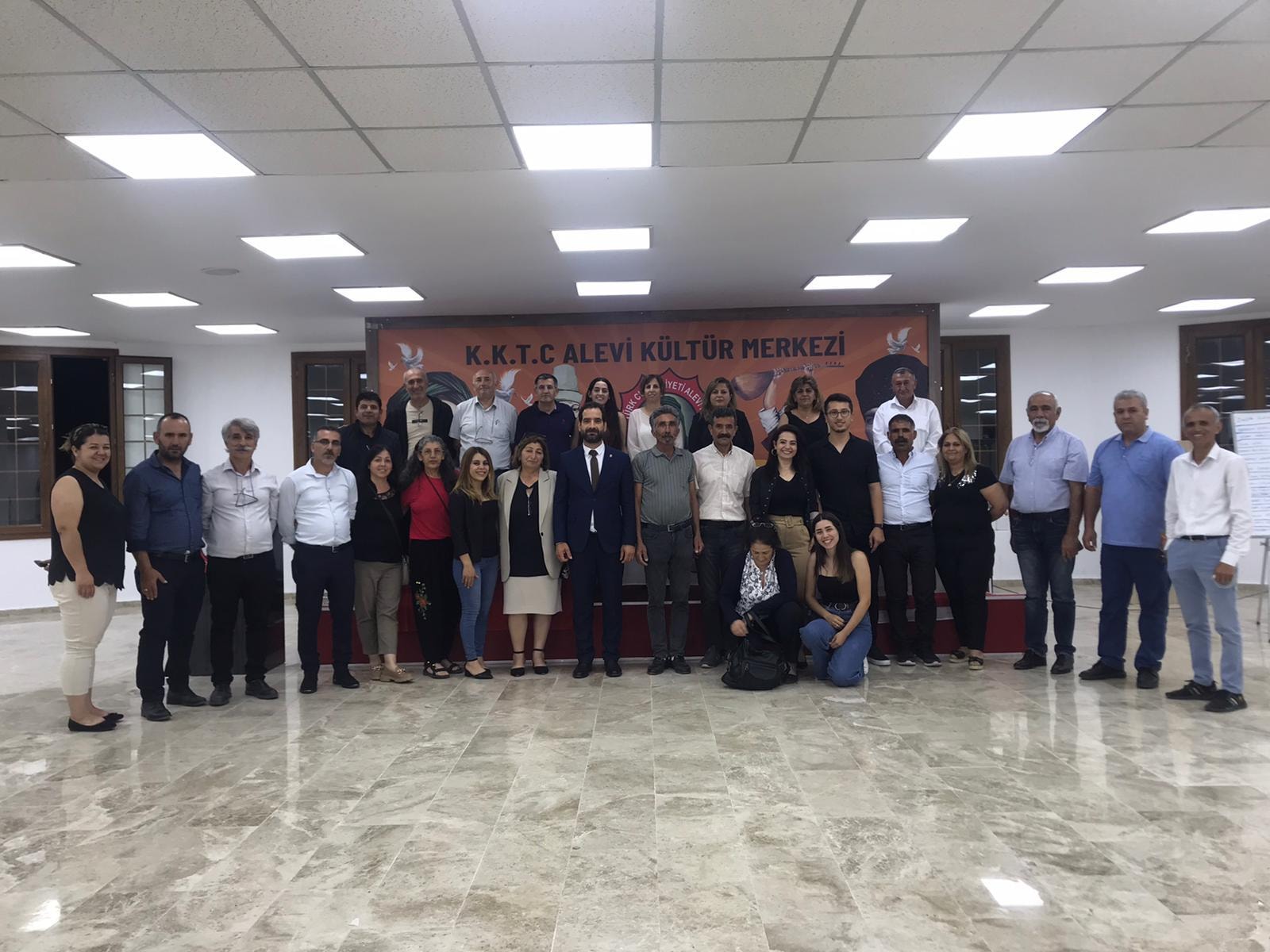 KKTC Alevi Kültür Merkezi Genel Başkanlığına yeniden Cengiz Demir getirildi