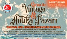 Girne Belediyesi,“Vintage & Antika Pazarı” düzenliyor