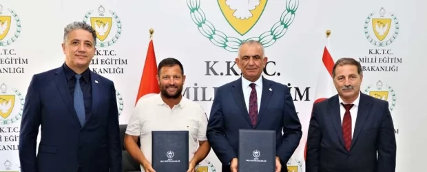 Milli Eğitim Bakanlığı ile Ali Kofalı Construction Ltd. arasında protokol imzalandı