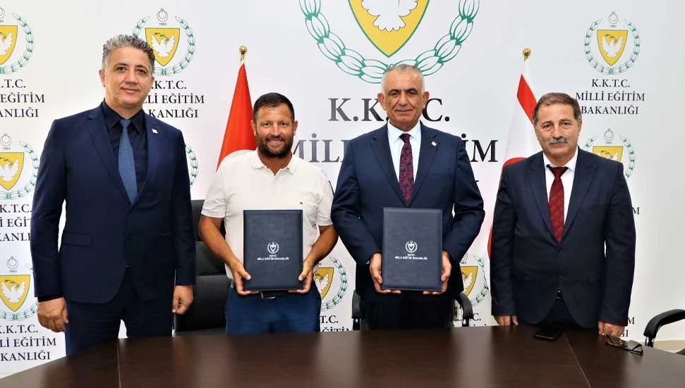 Milli Eğitim Bakanlığı ile Ali Kofalı Construction Ltd. arasında protokol imzalandı