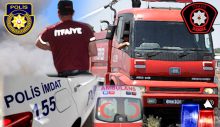Polis, itfaiye, polis ve ambulans araçlarına yol verilmesi uyarısında bulundu