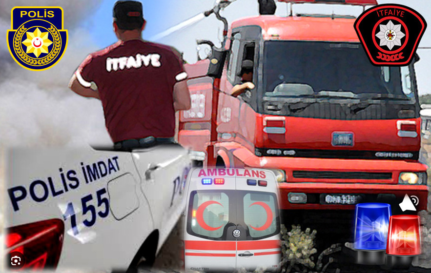 Polis, itfaiye, polis ve ambulans araçlarına yol verilmesi uyarısında bulundu