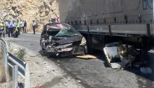 Dağ yolu, 15.45’te yeniden trafiğe açıldı
