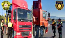 Kamyon araçların trafiğe çıkış saatleri kontrol edilmeye devam ediliyor