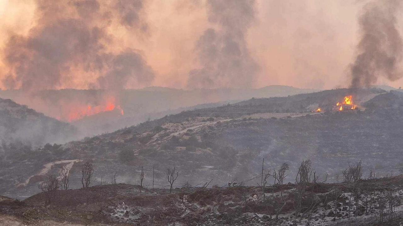 Limasol’daki yangın kısmen kontrol altına alındı