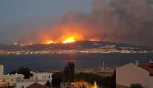 Çanakkale’deki yangın nedeniyle tahliye edilen köy sayısı dokuza çıktı