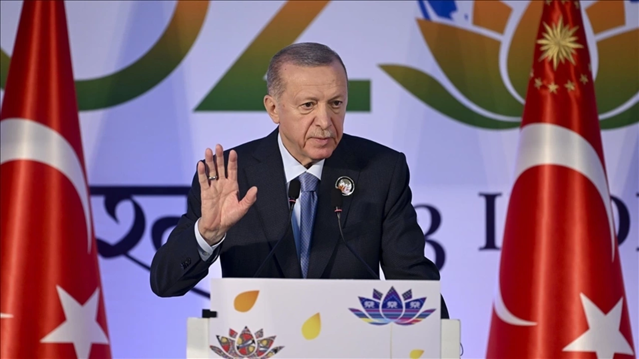 Recep Tayyip Erdoğan G20 sonrasında konuşma yaptı