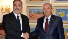Cumhurbaşkanı Tatar, Türkiye Cumhuriyeti Dışişleri Bakanı Fidan ile görüştü